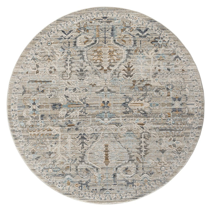 Aubre Contemporary Area Rug Taupe 80x300