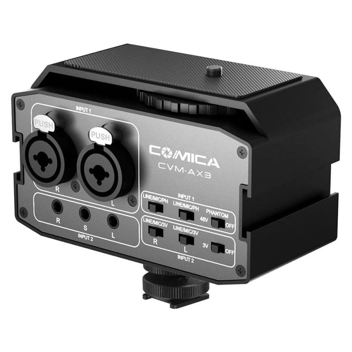 Cvm-ax3 Xlr Audio Mixer Preamplifier Dual 3.5mm 6.35mm Port