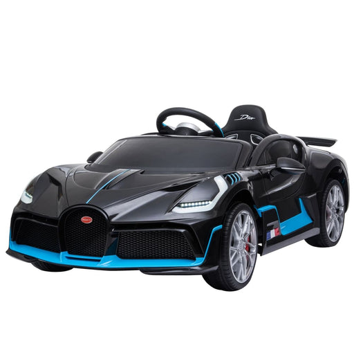 Authorized Bugatti Divo Kids Electric Ride On Car - Black