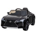 Authorized Lexus Lc 500 Kids Electric Ride on Car - Black
