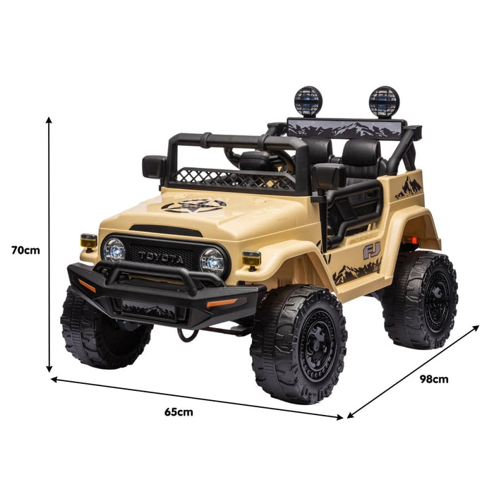 Authorized Toyota Fj Cruiser Kids Electric Ride on Car