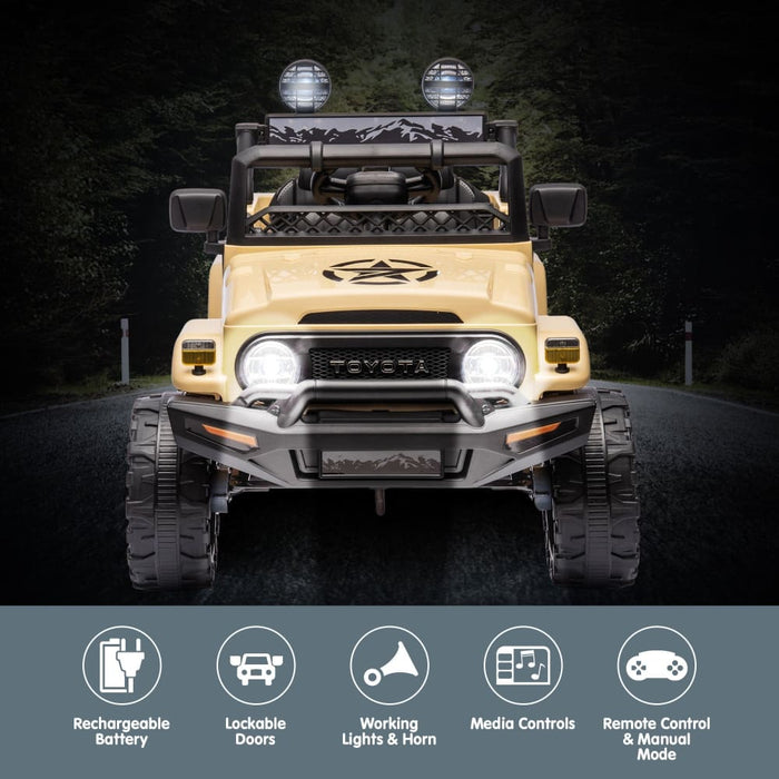 Authorized Toyota Fj Cruiser Kids Electric Ride on Car