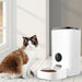Auto Feeder Pet Automatic Camera Cat Dog Smart Hd Wifi App