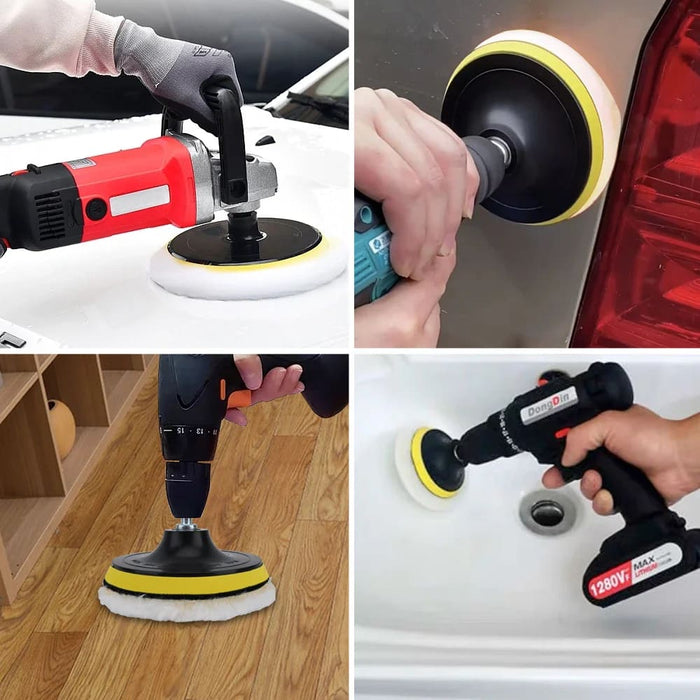Auto Polisher Kit 4/5/6 Pads for Car Care