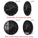 Auto Style Driving Car Logo Modern Silent Wall Clock Sports