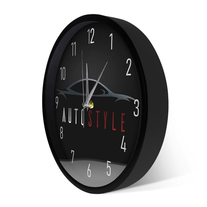 Auto Style Driving Car Logo Modern Silent Wall Clock Sports
