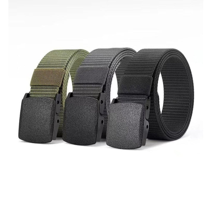 Automatic Buckle Nylon Male Army Tactical Belt Mens