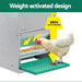 Automatic Chicken Feeder Port Coop Chick Poultry Treadle