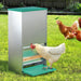 Automatic Chicken Feeder Port Coop Chick Poultry Treadle