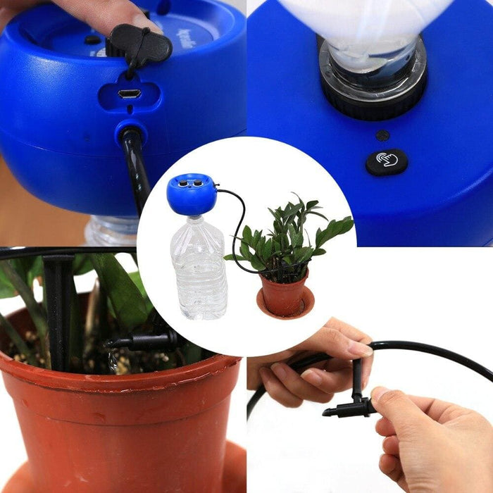 Automatic Drip Watering Pump Controller With Built