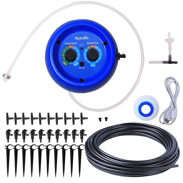 Automatic Drip Watering Pump Controller With Built