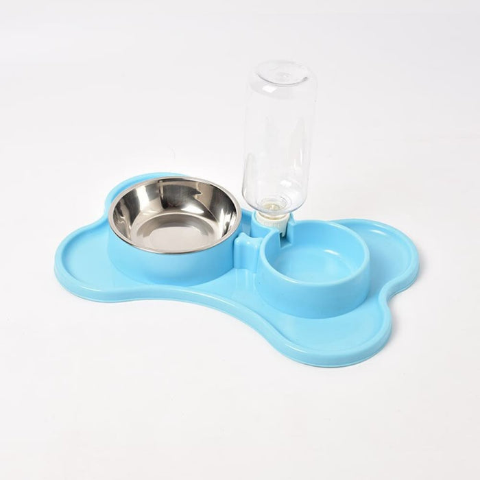 Automatic & Easy Install Pet Water Food Bowl For Dogs Feeder