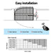 Automatic Electric Gate Opener Single Swing Remote Control