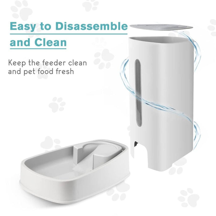 Automatic Pet Food Dispenser For Large Medium Small Dogs