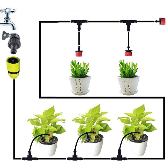 25m 30m Automatic Micro Drip Self Watering Kits