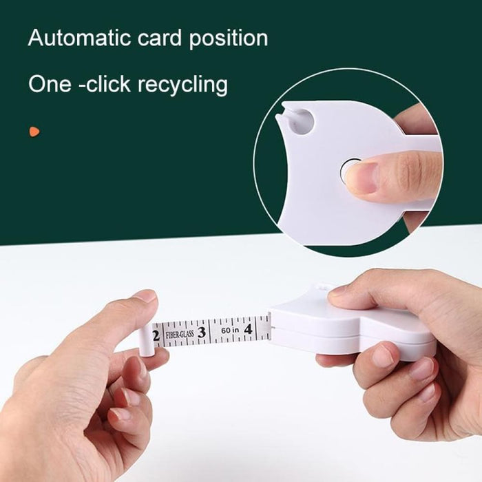 Automatic Precision Waist Measurement Ruler Random Colour