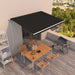 Automatic Retractable Awning 400x300 Cm Anthracite Tbkpipl