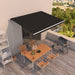 Automatic Retractable Awning 450x300 Cm Anthracite Tbkpipi
