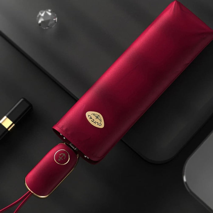 Automatic Wind Resistant Folding Umbrella for Women’s