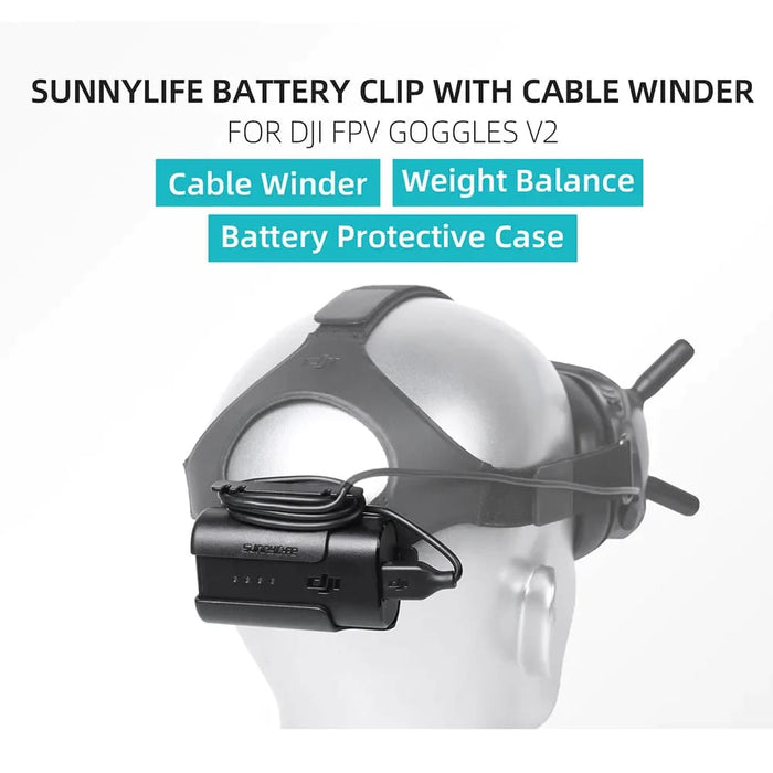Avata Fpv Battery Storage Case for Dji Goggles V2 V1 Flying