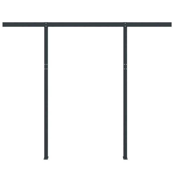 Awning Post Set Anthracite 300x245 Cm Iron Topbkk