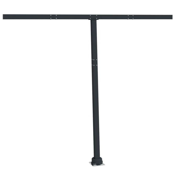 Awning Post Set Anthracite 300x245 Cm Iron Topbkl