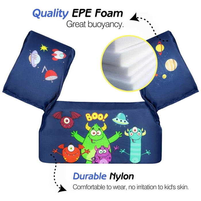 Baby Float Cartoon Arm Sleeve Life Jacket Swimsuit Foam