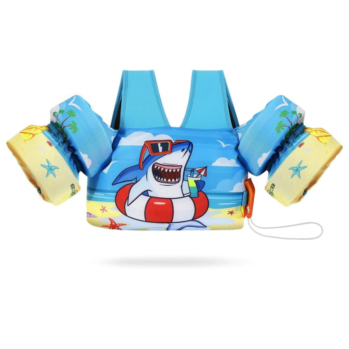 Baby Float Cartoon Arm Sleeve Life Jacket Swimsuit Foam