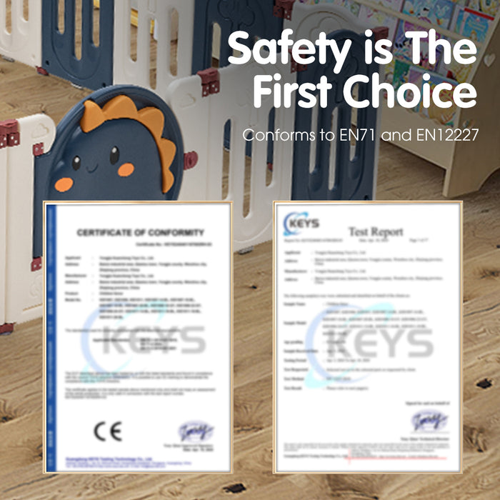 Kids Playpen Baby Large Safety Gate Toddler Fence Child Play 18 Panels