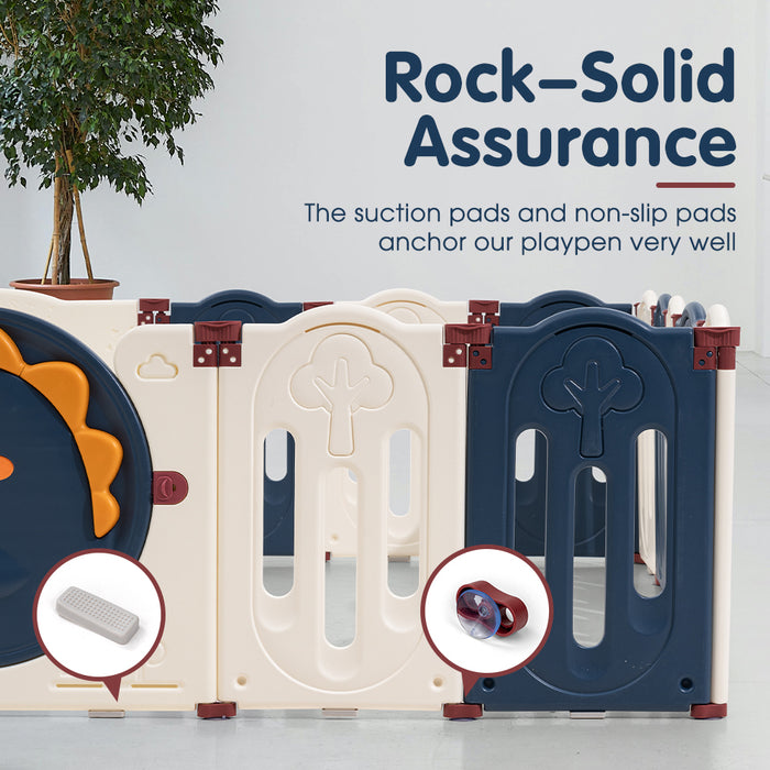 Kids Playpen Baby Large Safety Gate Toddler Fence Child Play 18 Panels