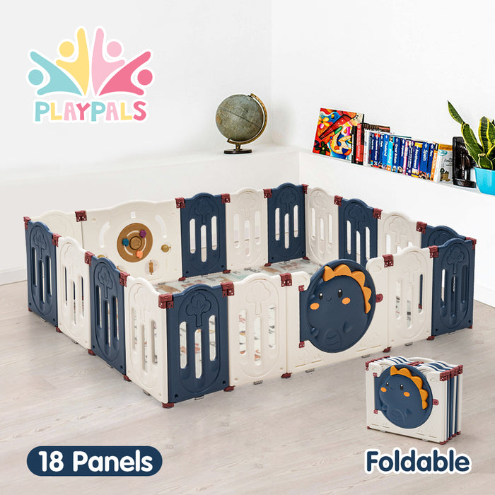 Kids Playpen Baby Large Safety Gate Toddler Fence Child Play 18 Panels