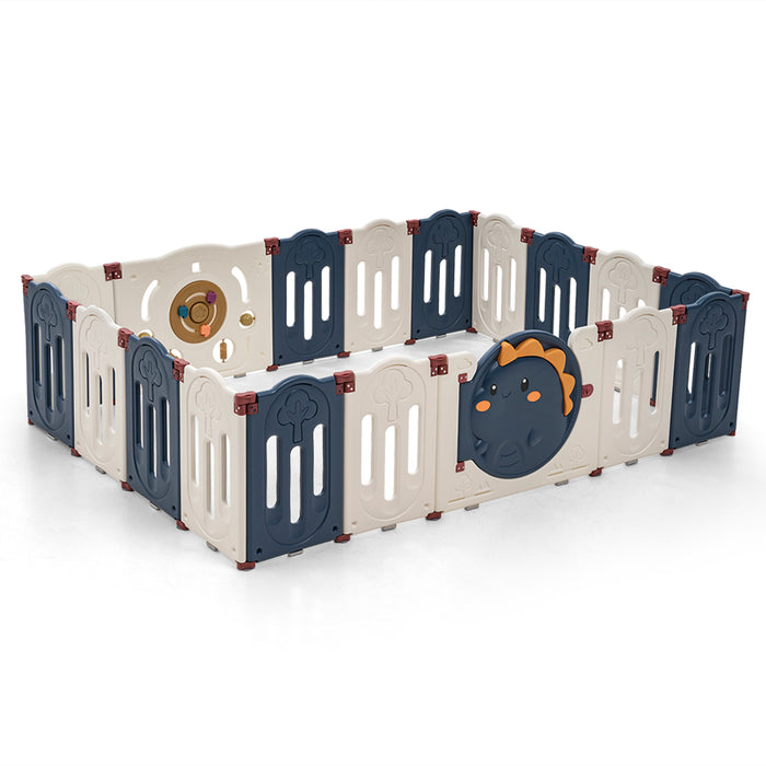 Kids Playpen Baby Large Safety Gate Toddler Fence Child Play 18 Panels