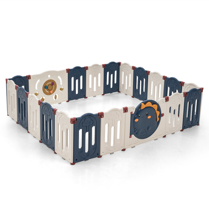Kids Playpen Baby Large Safety Gate Toddler Fence Child Play 20 Panels