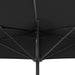 Balcony Parasol with Aluminium Pole Anthracite 300x150 Cm