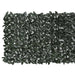 Balcony Screen with Dark Green Leaves 600x100 Cm Topakb