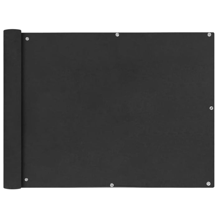 Balcony Screen Oxford Fabric 90x600 Cm Anthracite Axtxi