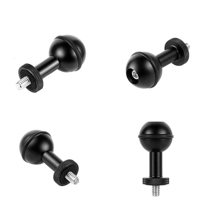 Ball Head Adapter Adjustable Screw Fixed Mount Camera