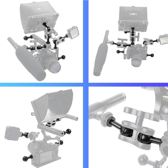 Ball Head Adapter Adjustable Screw Fixed Mount Camera