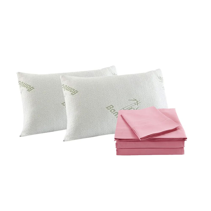 Bamboo Blend Sheet Set 1000tc and Pillows 2 Pack Ultra Soft