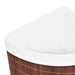 Bamboo Corner Laundry Basket Brown 60 l Txbilb