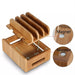 Bamboo Holder For Iphone Stand Samsung Phone Cords Charging