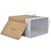 Bamboo Laundry Bin Rectangular Natural Xaxixp