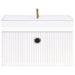 Bamboo Storage Boxes 4 Pcs White Txbill