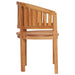Banana Chairs 2 Pcs Solid Teak Wood Anbok