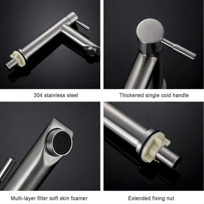Baokemo 304 Stainless Steel Single Cold Water Tap