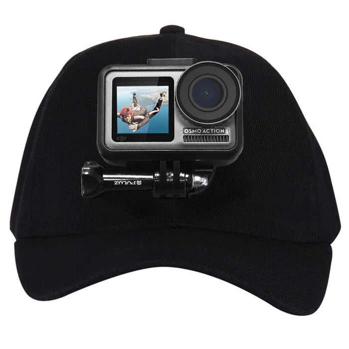 Baseball Hat With j Hook Buckle Mount And Screw For Gopro