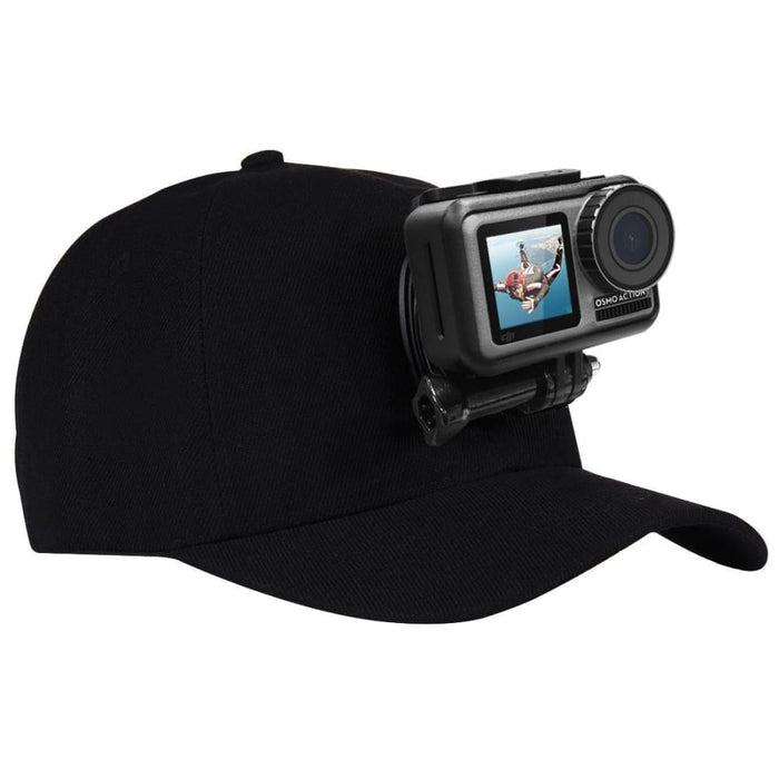 Baseball Hat With j Hook Buckle Mount And Screw For Gopro