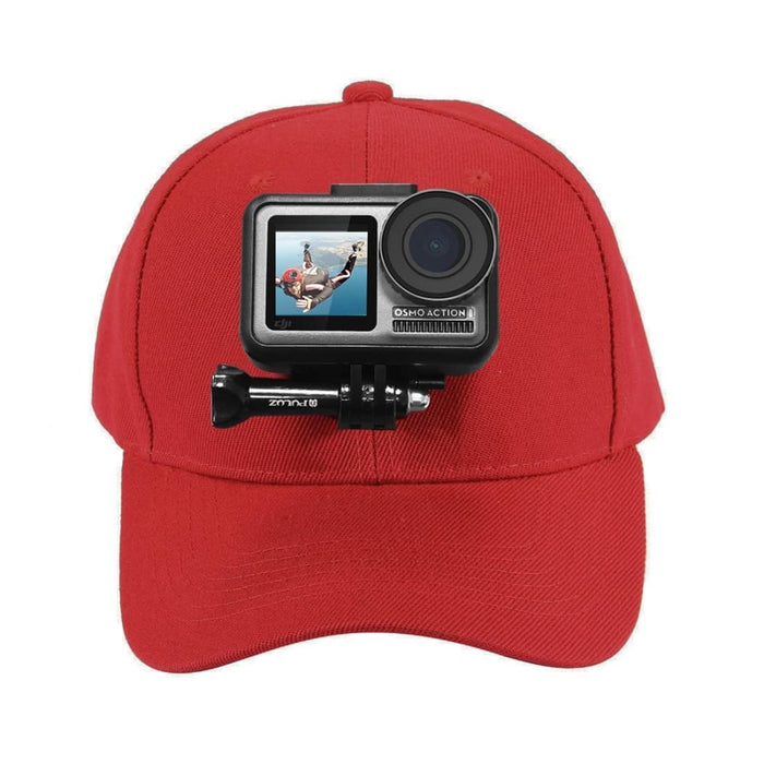 Baseball Hat With j Hook Buckle Mount And Screw For Gopro