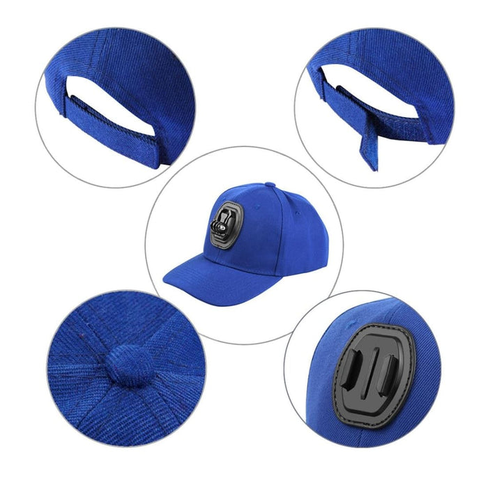 Baseball Hat With j Hook Buckle Mount And Screw For Gopro
