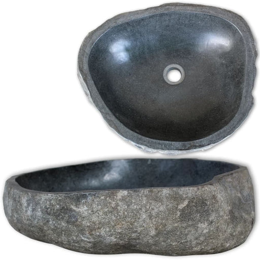 Basin River Stone Oval 38-45 Cm Xaxlli